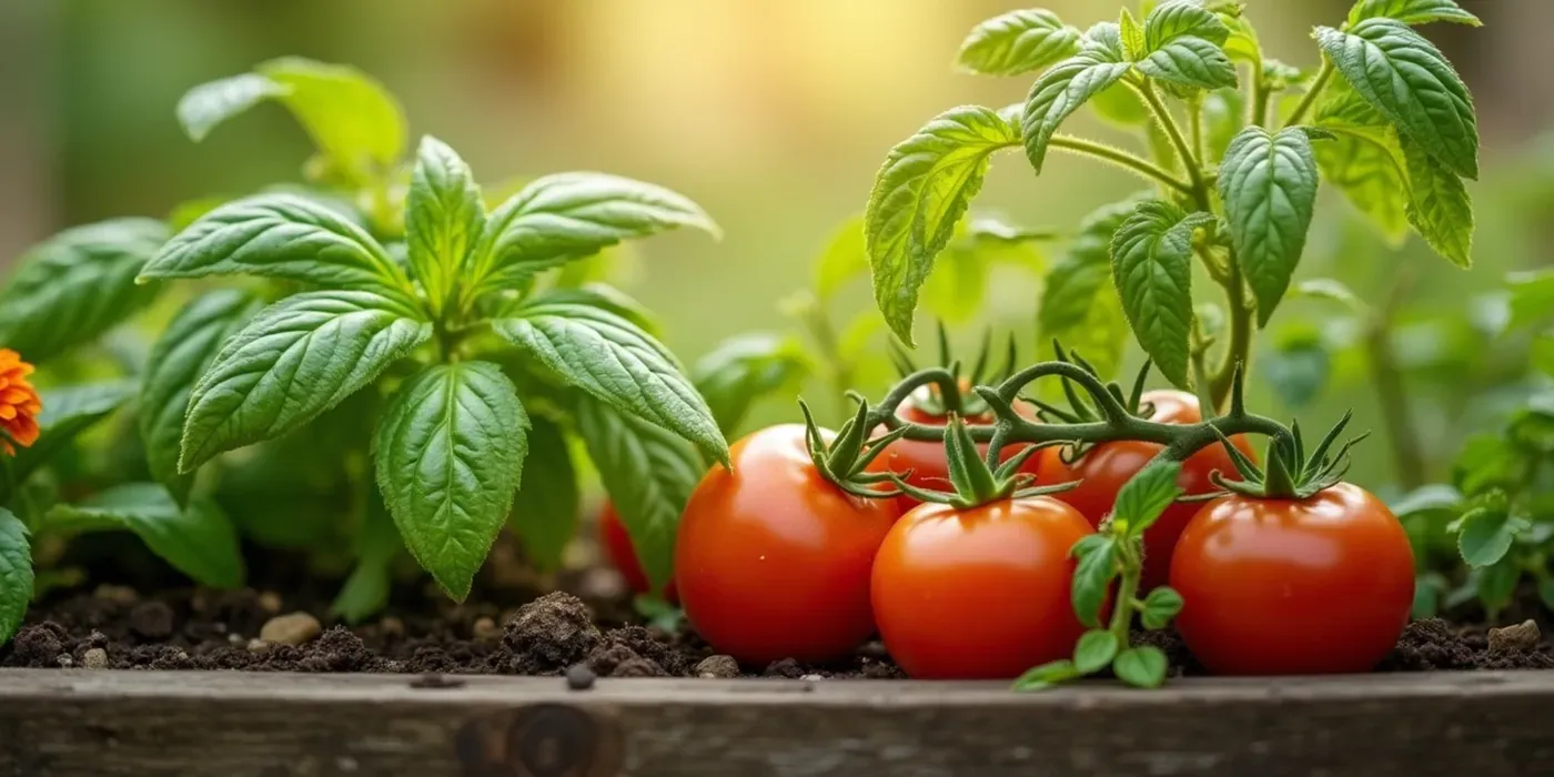Welche Pflanzen passen zu Tomaten?