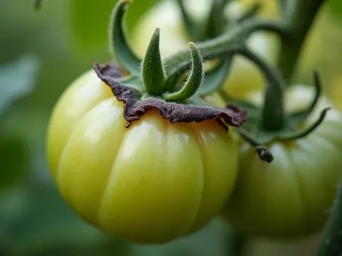 Tomatenkrankheit: Blütenendenfäule