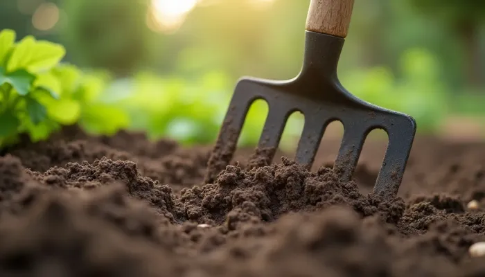 Verdichteten Boden im Beet lockern: Ursachen und Methoden